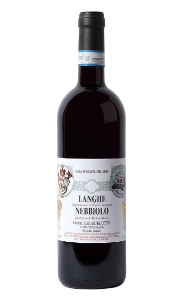 Burlotto Langhe Nebbiolo bottle