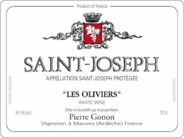 Picture of 2022 Gonon, Pierre & Jean - Saint-Joseph Les Oliviers Blanc