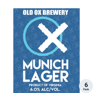 Picture of Old Ox Brewery - Munich Lager 6pk