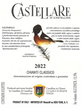 Castellare Chianti Classico 2022 label