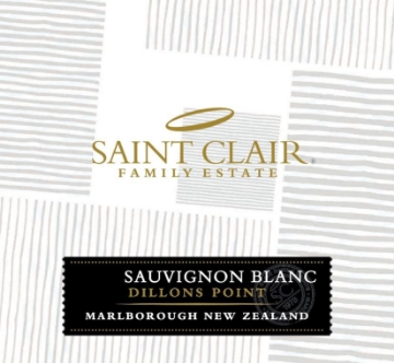 Saint Clair Sauvignon Blanc label