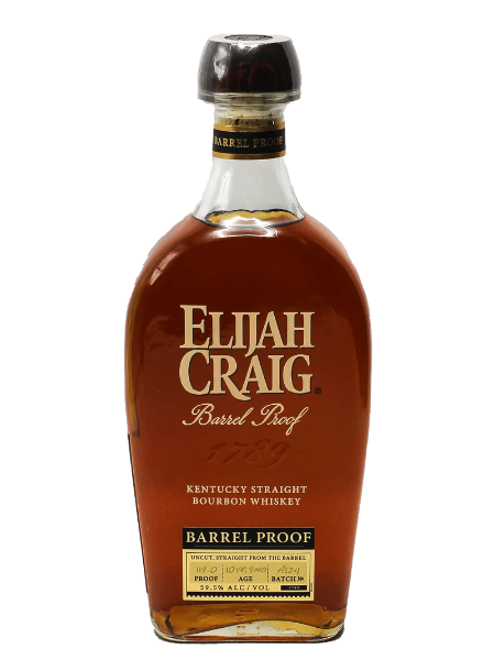 Picture of Elijah Craig 10 yr Barrel Proof # A124 Whiskey 750ml