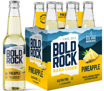 Bold Rock - Pineapple Cider 6pk bottles