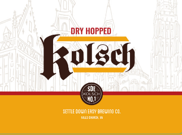Picture of Settle Down Easy Brewing - Kolsch 4pk