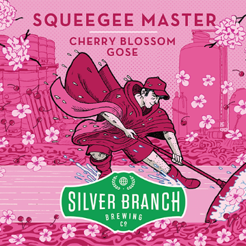 Picture of Silver Branch - Squeegee Master Cherry Blossom 6pk