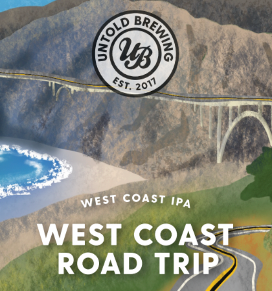 Picture of Untold Brewing - West Coast Road Trip IPA 4pk