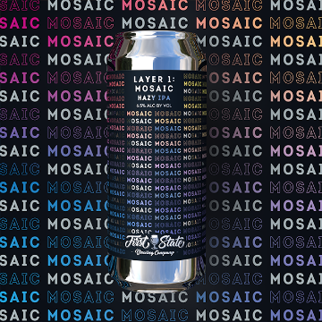 Picture of First State Brewing - Double Layer 1 Mosaic 4pk