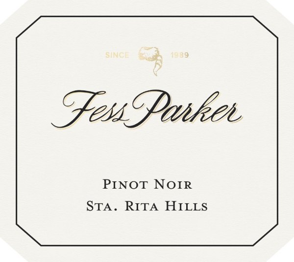 Fess Parker Santa Rita Hills Pinot Noir label