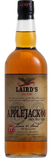 Picture of Laird's Applejack 86 Straight Brandy 750ml