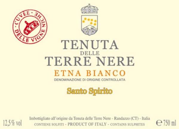 Picture of 2022 Terre Nere - Etna Bianco DOC Santo Spirito Cuvee delle Vigne Niche