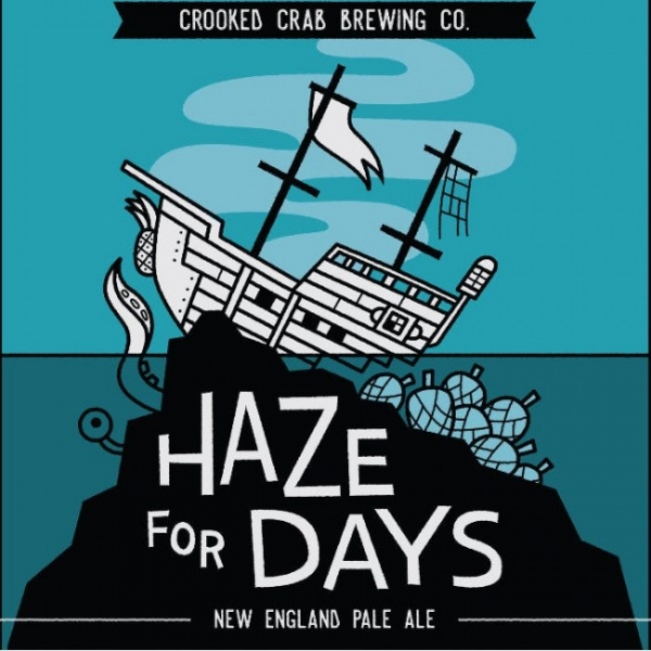 Crooked Crab Brewing - Haze For Days Pale Ale 6pk