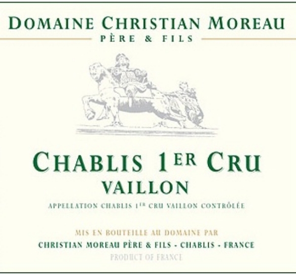 Picture of 2021 Christian Moreau - Chablis Vaillons (PRE ARRIVAL)