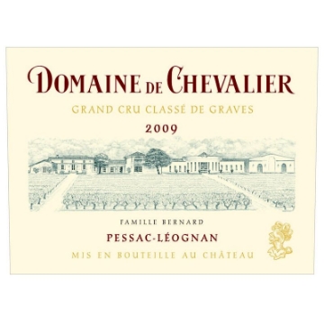 Picture of 2009 Chateau Domaine de Chevalier - Pessac