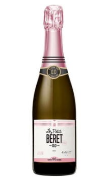 Le Petit Beret Non-Alcoholic Sparkling Rosé bottle