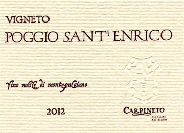 Picture of 2012 Carpineto - Vino Nobile di Montepulciano DOCG Vigneto Poggio Sant' Enrico