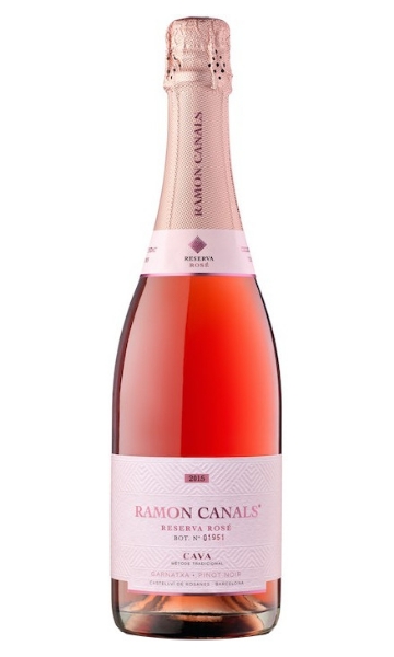 Ramon Canals Cava Rosé bottle