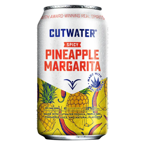 Picture of Cutwater - Spicy Pineapple Margarita 4pk