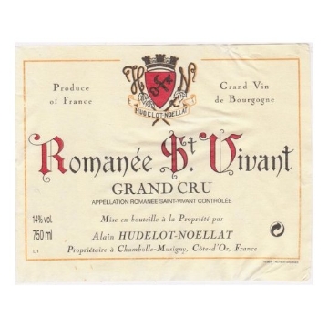 Picture of 2022 Alain Hudelot-Noellat - Romanee St. Vivant