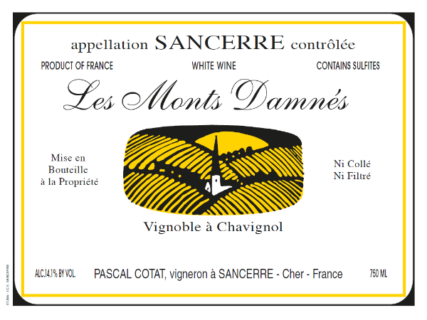 Picture of 2023 Cotat, Pascal Sancerre Monts Damnes