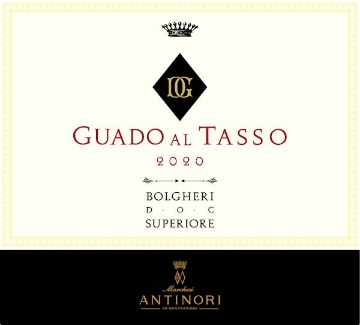 Picture of 2020 Antinori - Bolgheri Rosso DOC Guado al Tasso Super Tuscan