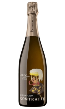 Contratto Alta Langa Millesimato brut bottle