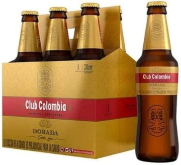 Cervecería Bavaria Club Colombia Dorada Lager 6pk