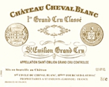 Picture of 1975 Chateau Cheval Blanc St Emilion Ex Bordeaux release 750ml