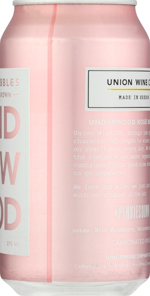 Picture of NV Union Wine Company - Pinot Noir Oregon Underwood Rose Bubbles