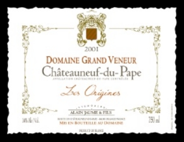 Picture of 2001 Grand Veneur Chateauneuf du Pape Les Origines