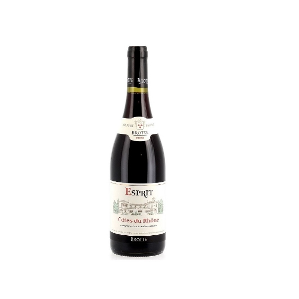 Picture of 2022 Brotte - Cotes du Rhone Esprit Barville HALF BOTTLE (375ml)