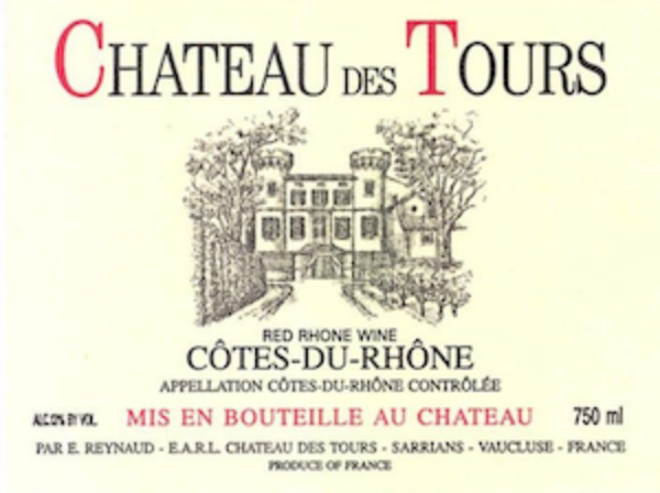 Picture of 2019 Chateau des Tours - Cotes du Rhone