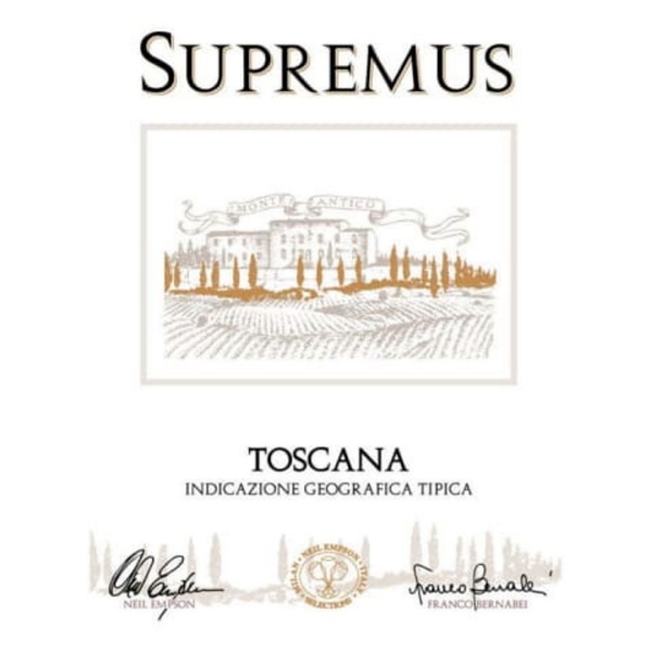 Picture of 2018 Monte Antico - Toscana Rosso IGT Supremus