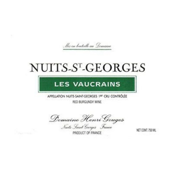 Picture of 2022 Henri Gouges - Nuits St. Georges Vaucrains (PRE ARRIVAL)