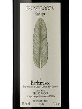 Picture of 1996 Rocca, Bruno - Barbaresco Rabaja