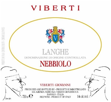 Picture of 2022 Viberti, Giovanni - Langhe Nebbiolo (750ml)