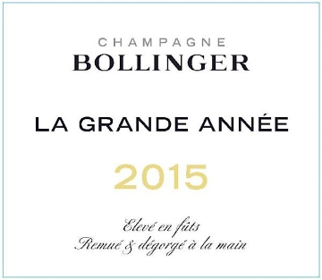 Picture of 2015 Bollinger - Brut La Grande Annee (750ml)