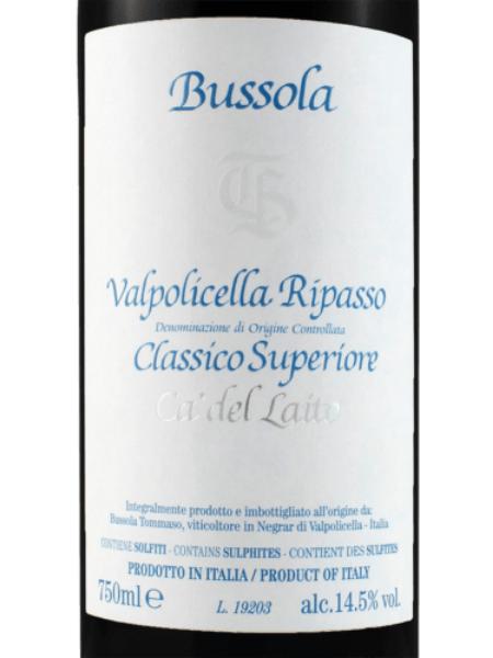 Picture of 2019 Bussola - Valpolicella Ripasso Ca' del Laito (750ml)