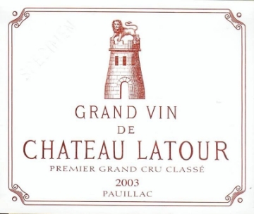 Picture of 2003 Chateau Latour - Pauillac (750ml