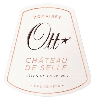 Picture of 2023 Domaine Ott -  Cotes de Provence Rose Chateau de Selle (750ml)