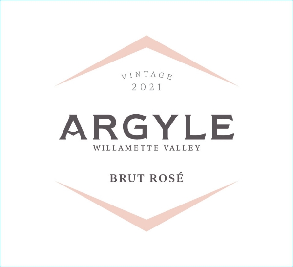 Argyle Brut Rosé label