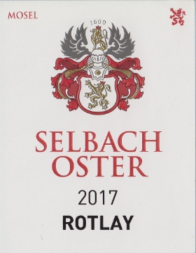 Picture of 2017 Selbach Oster - Zeltinger Sonnenuhr Riesling Rotlay- SHELF