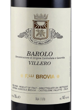 Picture of 2020 Brovia - Barolo Villero