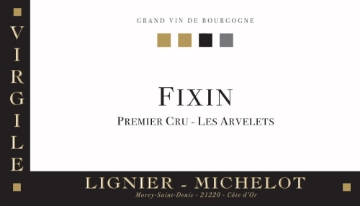 Lignier-Michelot Fixin Les Arvelets label