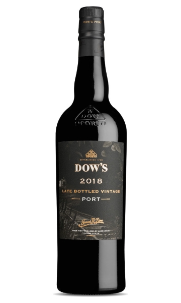 Dow's 2018 Late Bottled Vintage Port bottle