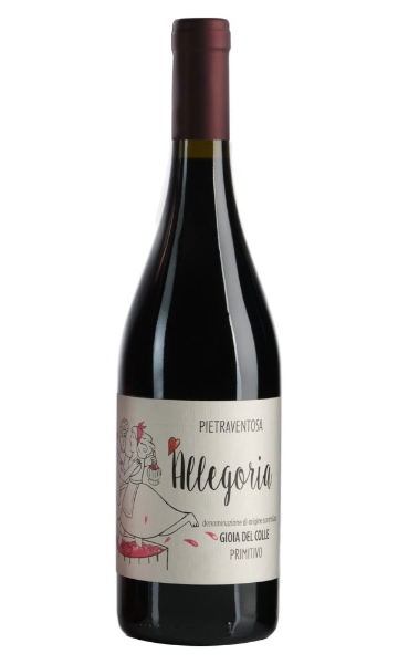 Pietraventosa Primitivo Allegoria bottle