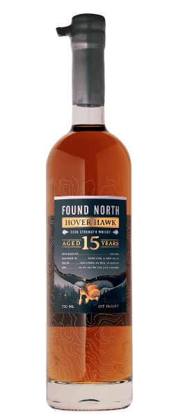 Picture of Found North Hover Hawk 15 Years Old Cask Strength Whiskey 750ml