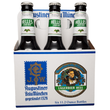 Augustiner Brau Munchen - Helles Lager 6pk