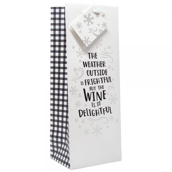 Gift Bag - The weather outside(white)