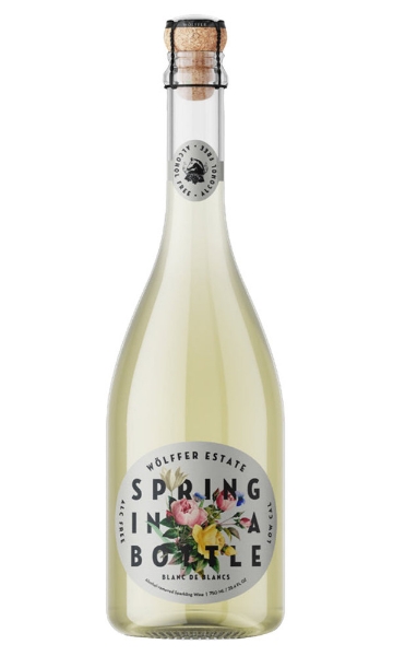 Wolffer Estate Spring In a Bottle Blanc de Blancs Alcohol-Removed bottle