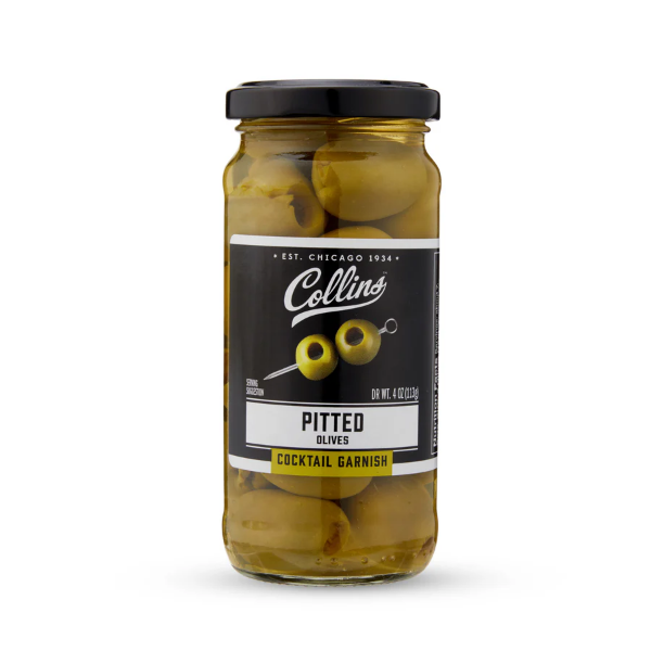 Collins Pitted Gourmet Olives 4oz jar